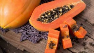 Papaya is loaded with vitamin C and B