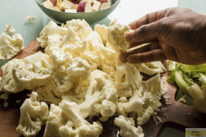 Chopped Cauliflower