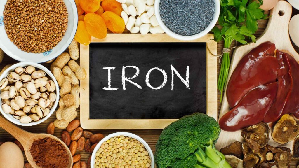 Here is the list of iron rich foods