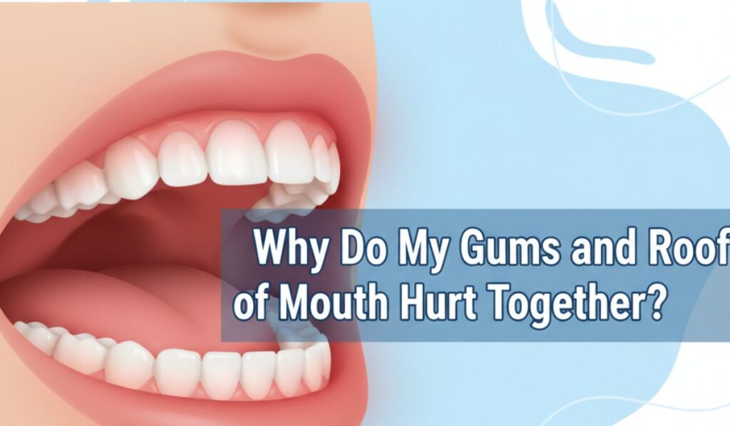 Why Do My Gums and Roof of Mouth Hurt Together?