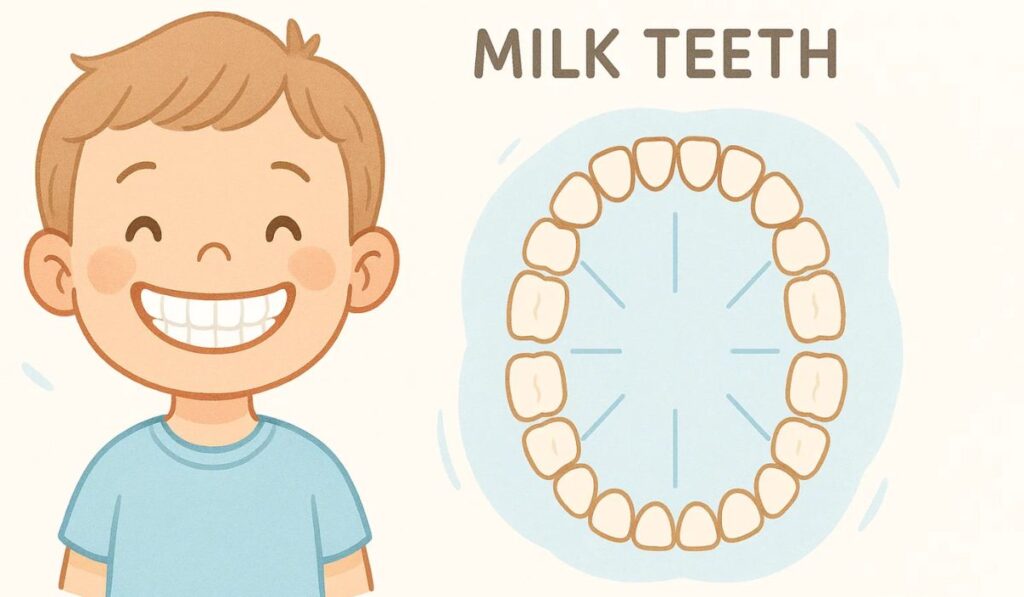baby teeth do humans have